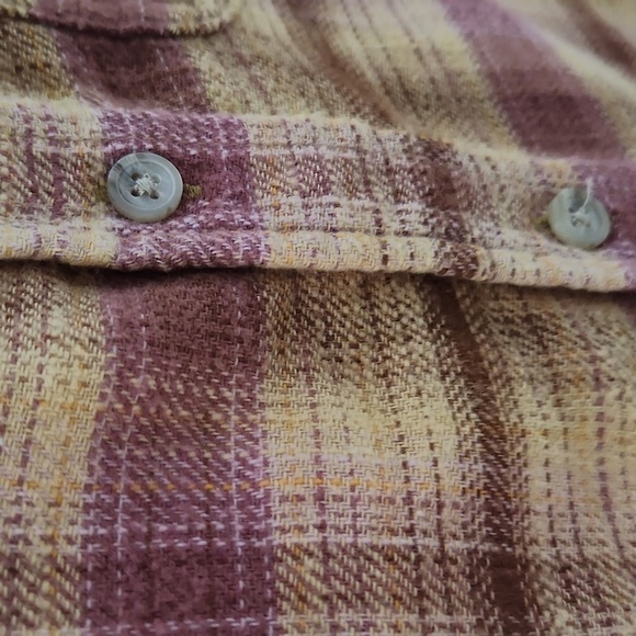 New! AE distressed  Oversized Plaid shirt flannel  Small - Picture 11 of 11